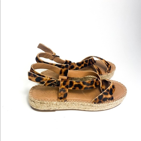 NWT Madewell Leopard Wedges - Picture 5 of 6
